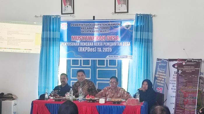 MUSREMBANG DESA RANTE MARIO TAHUN ANGGARAN 2025